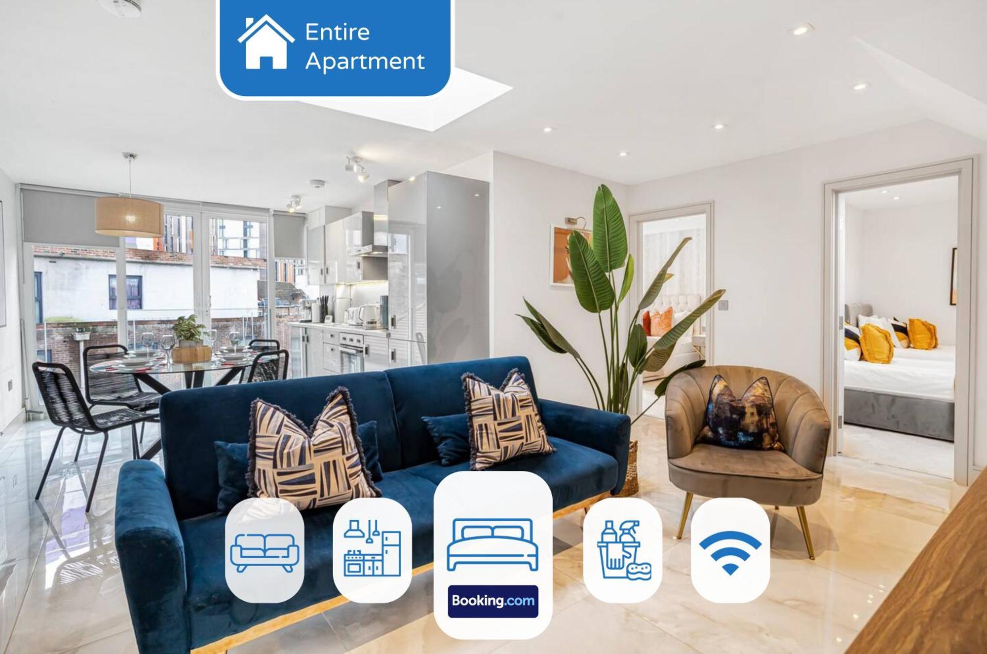 Stylish Apartments London Near Wembley Stadium Bagian luar foto