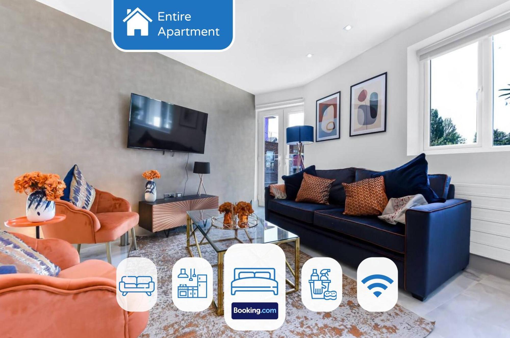 Stylish Apartments London Near Wembley Stadium Bagian luar foto